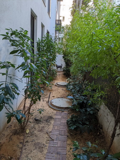 דירת גן בתל אביב